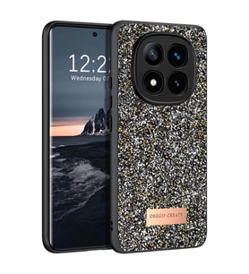 Onegif Redmi Note 14 Pro 4g Bright Simli Kapak - Gümüş