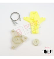 VW Passat B6 3C2 3C5 B7 362 365 2010-2015 4/5 Kapı 3C4839755 İçin Arka Sol Kapı Cam Kriko Seti