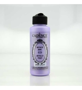 Cadence Metalik Boya 120 ml. 205 Lila 