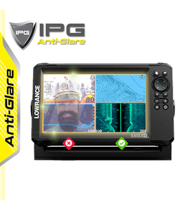 Lowrance EAGLE 9in FishFinder - IPG Anti-Glare Yansıma Önleyici Mat Ekran Koruyucu