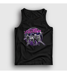 Presmono Unisex Siyah Band Steel Panther Atlet 375867tt
