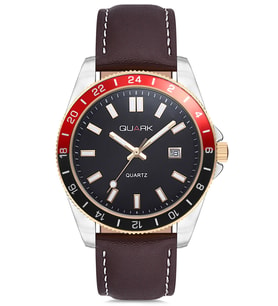 Quark QC-420BL-2A4 Klasik Analog Erkek Kol Saati