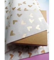 Kalpli Gold Desenli Pelur Kağıdı 50x70 cm 10 adet-PK103 (Renksiz)