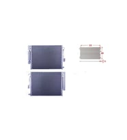 Klima Radyatörü 525x388x16 – 97606-A7000-Wisco - Hyundaı I30 1.6t-Gdı 12 Ve Sonrası Uyumlu