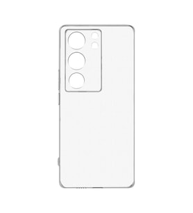 Vivo V29 5G Kılıf Şeffaf İnce ve Esnek Süper Silikon Kılıf (Renksiz)