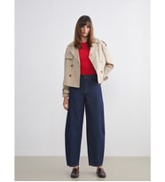 LCW Jeans İndigo Balloon Fit Kadın Jean Pantolon