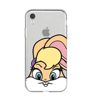 Iphone XR Uyumlu Lola Bunny Desenli Şeffaf Telefon Kılıfı