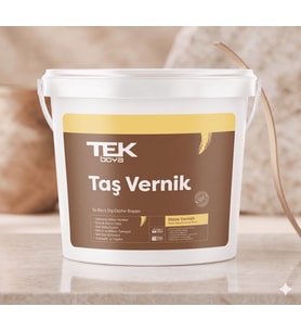 TEK TAŞ VERNİK SU BAZLI 0,75 LT