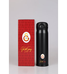 "DEKOMUS CEP DEFTERİ HEDİYELİ" LİSANSLI GALATASARAY 500 ML ÇELİK TERMOS