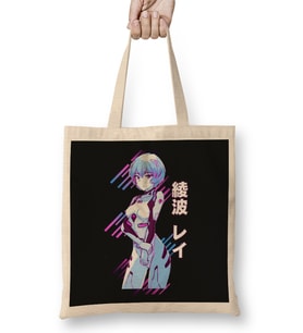 Rei Ayanami 02 Bez Çanta Uzun Saplı