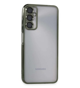 Galaxy A05S Kılıf Razer Lensli Silikon - Yeşil