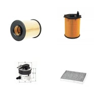 Bosch Filtre Bakım Seti Volvo S40 II 1.6 D 109 Beygir Dizel 2008-2013 Hava + Yağ F + Yakıt F. + Polen Bosch