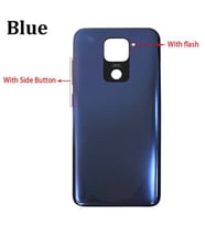 Xiaomi Redmi Note 9 Arka Pil Batarya Kapak Cam (Beyaz)