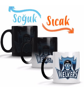 Game Of Thrones Whitewalkers Sihirli Kupa Bardak Porselen