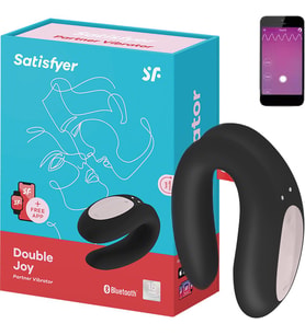 Satisfyer Double Joy Telefon Kontrollü Çiftlere Özel Partner Vibratör