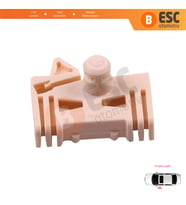 Renault Scenic MK1 JA JA0/1 1996-2003 7700838592 İçin Ön Sol Kapı Cam Kriko Tamir Klipsi