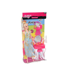 02260 Oydaş, Anlily Makyaj Masalı Bebek / Kartela / +3 Yaş