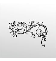 Folyo Sticker Çiçek Deseni ADKPQUY341 80cm Uzunluk (Karışık)