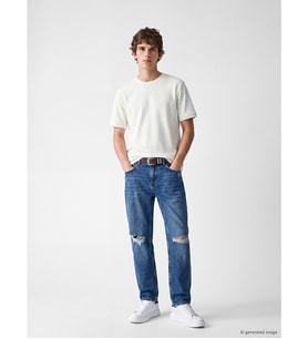 LCW Jeans İndigo Baggy Fit Erkek Jean Pantolon
