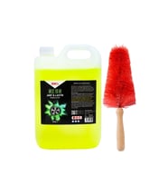 Neon Jant & Lastik Temizleyici 5 Lt. + Jant Temizleme Fırçası
