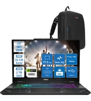 Msı Cyborg 17 Intel Core I7 13620H  32GB Ddr5 2tb SSD RTX5060 Gddr7 8gb Freedos 17.3" Fullhd (1920X1080) 144HZ IPS Taşınabilir Bilgisayar B13WFKG210XTRF14 + Zetta Çanta