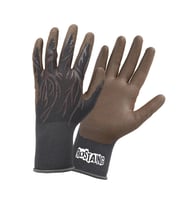Unisex Kahverengi Bahçe Eldiveni No:7 (S) (Kahverengi-Siyah)