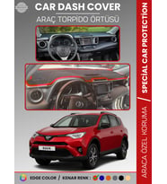 TOYOTA RAV4 XA40 (2013-2018) Torpido Örtüsü Panel Halısı Torpido Koruma Tam Uyum UV Koruma Kaymaz