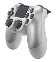 Ps4 Dualshock 4 Kablosuz Joystick Wireless Oyun Kolu Gümüş  (PS4 / PC UYUMLU)