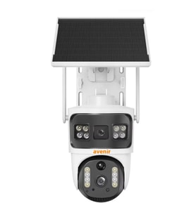AV-S234 AOV 2 KAMERALI 4MP WİFİ Lİ GÜVENLİK KAMERASI (Düz Beyaz)