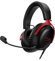 HyperX Cloud III 727A9AA Siyah-Kırmızı Kablolu Kulak Üstü Oyuncu Kulaklığı Teşhir