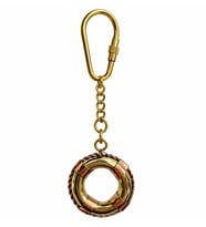 Pirinç Simit Anahtarlık 2475
