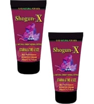 Süper Shogun -X Extra Cream Erkekler Için Kremi 50Ml X 2 Adet