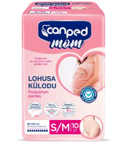Canped Mom Lohusa Külodu - Külot Bez S - Small - Küçük / M - Medium - Orta (İç Adet 10) Tekli Pk