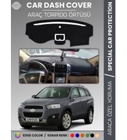 CHEVROLET CAPTİVA (2008-2011) Torpido Örtüsü Ön Göğüs Torpido Koruma Tam Uyum Kaymaz Hızlı Montaj