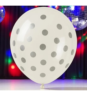 YÜKSEK KALİTE 100 ADET ŞEFFAF GÜMÜŞ BALON GÜMÜŞ ŞEFFAF PULLU BALON GÜMÜŞ PULLU DEKORASYON BALONU