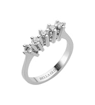 Bella Gloria 0.51ct Pırlanta Beştaş Alyans (AL15006)