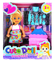 Mulvxurg  Urg02 Cute Doll Mini Bebek Mutfak Oyun Seti (Mulvix)