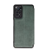 Xiaomi Redmi Note 12 Pro 4g Kılıf Flip Cover - Koyu Yeşil
