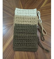 El Yapımı İki Bölmeli Cüzdan Çanta 750,00 TL