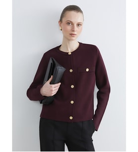 LCWAIKIKI Classic Bordo Hırka