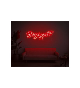 Bon Appetit Yazılı Neon Tabela