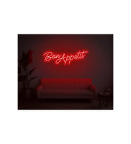 Bon Appetit Yazılı Neon Tabela