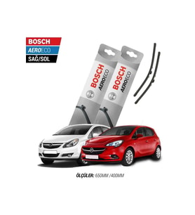 Opel Corsa D 2011 Model Bosch Aeroeco Muz Silecek Takımı