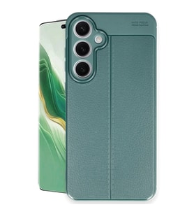 Samsung Galaxy S24 Fe Kılıf Auto Focus Kapak - Koyu Yeşil