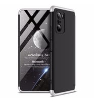 Microsonic Xiaomi Redmi K40 Pro Kılıf Double Dip 360 Protective Siyah Gri