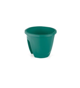 Omnipazar SO-ZS01 Zümrüt Balkon Saksı 7,5 litre No 1 Yeşil (18008)