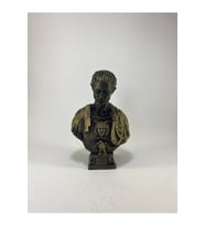 Julius Sezar büst figür 12 cm