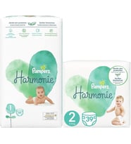 Prima Pampers Harmonie Bebek Bezi Beden:1 (2-5KG) Yenidoğan 50 Adet + Beden:2 (4-8KG) Mini 39 Adet