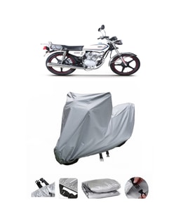 Kuba Çita 125R Max  Gri Motosiklet Brandası ARKA ÇANTA UYUMLU DEĞİLDİR
