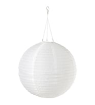 LED'li güneş enerjili aydınlatma, beyaz, 45 cm, pilli